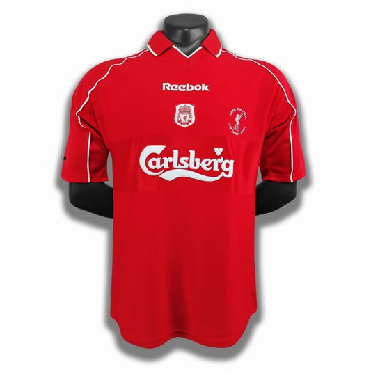 2000-2001 Maillot Liverpool  Domicile  Retro — Maillot de football