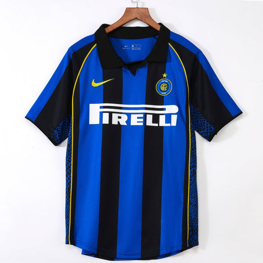 2001-2002 Maillot Inter Milan Domicile  Retro — Maillot de football