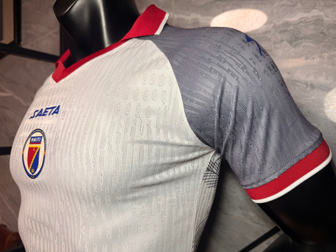 Maillot Haiti 2026/2027 Version Player Coupe du Monde Blanc — Maillot de football