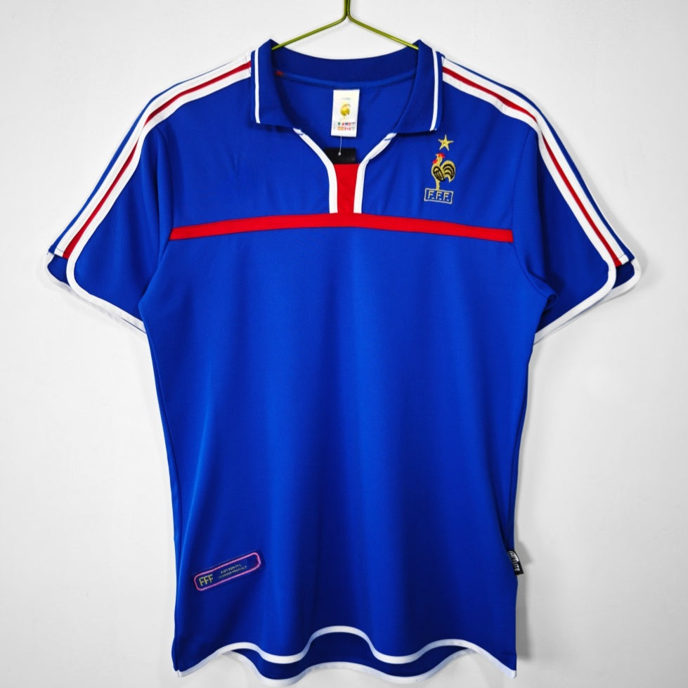2000 Maillot Retro France Domicile — Maillot de football