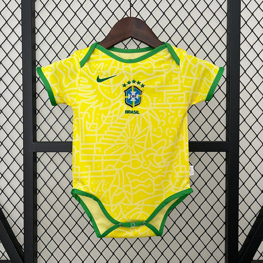 Maillot Brésil pour bébé 2024 — Maillot de football