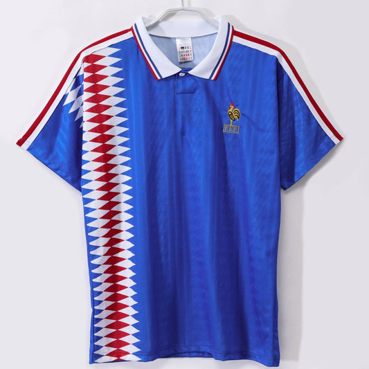 1994 Maillot Retro France Domicile — Maillot de football