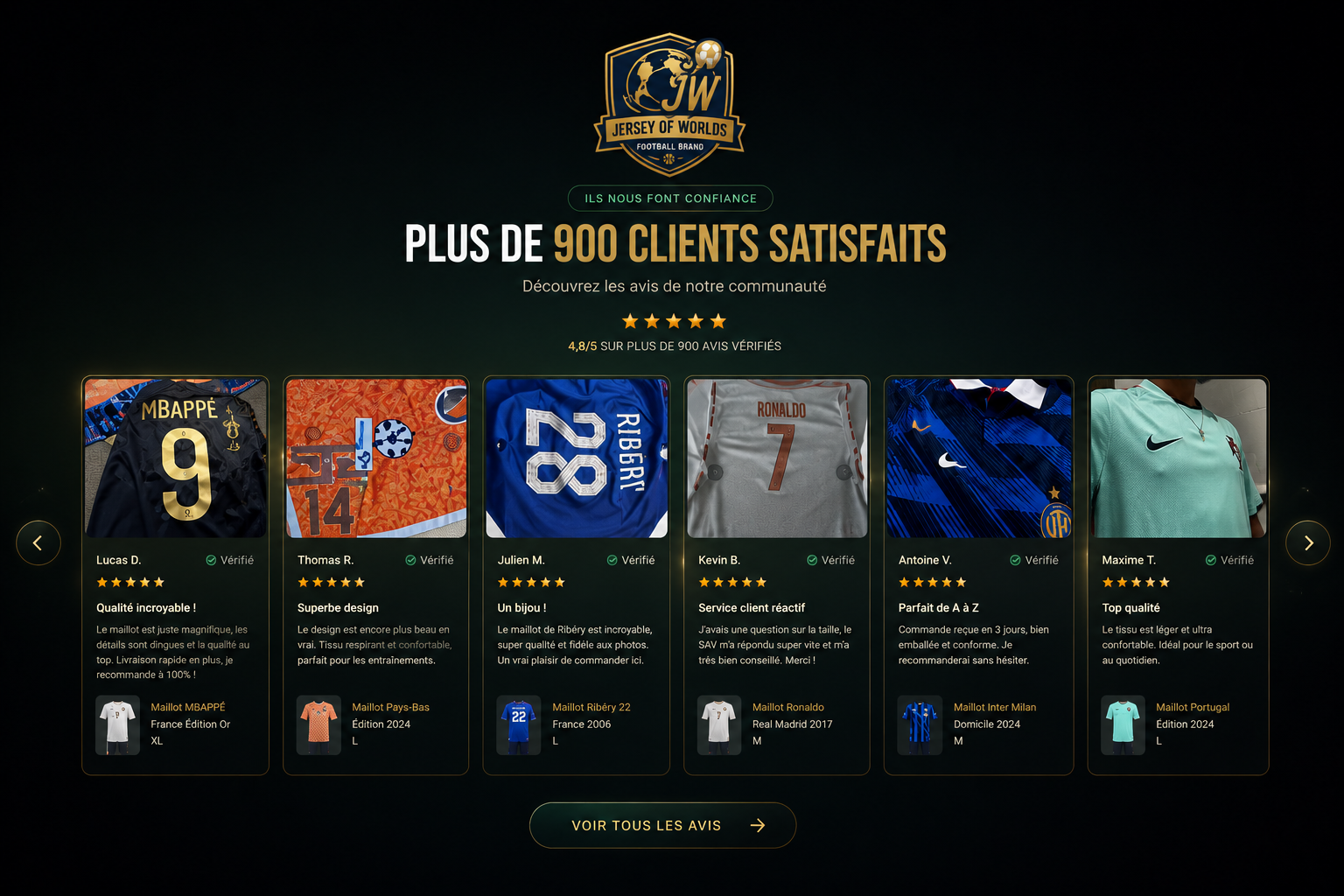 Avis clients vérifiés