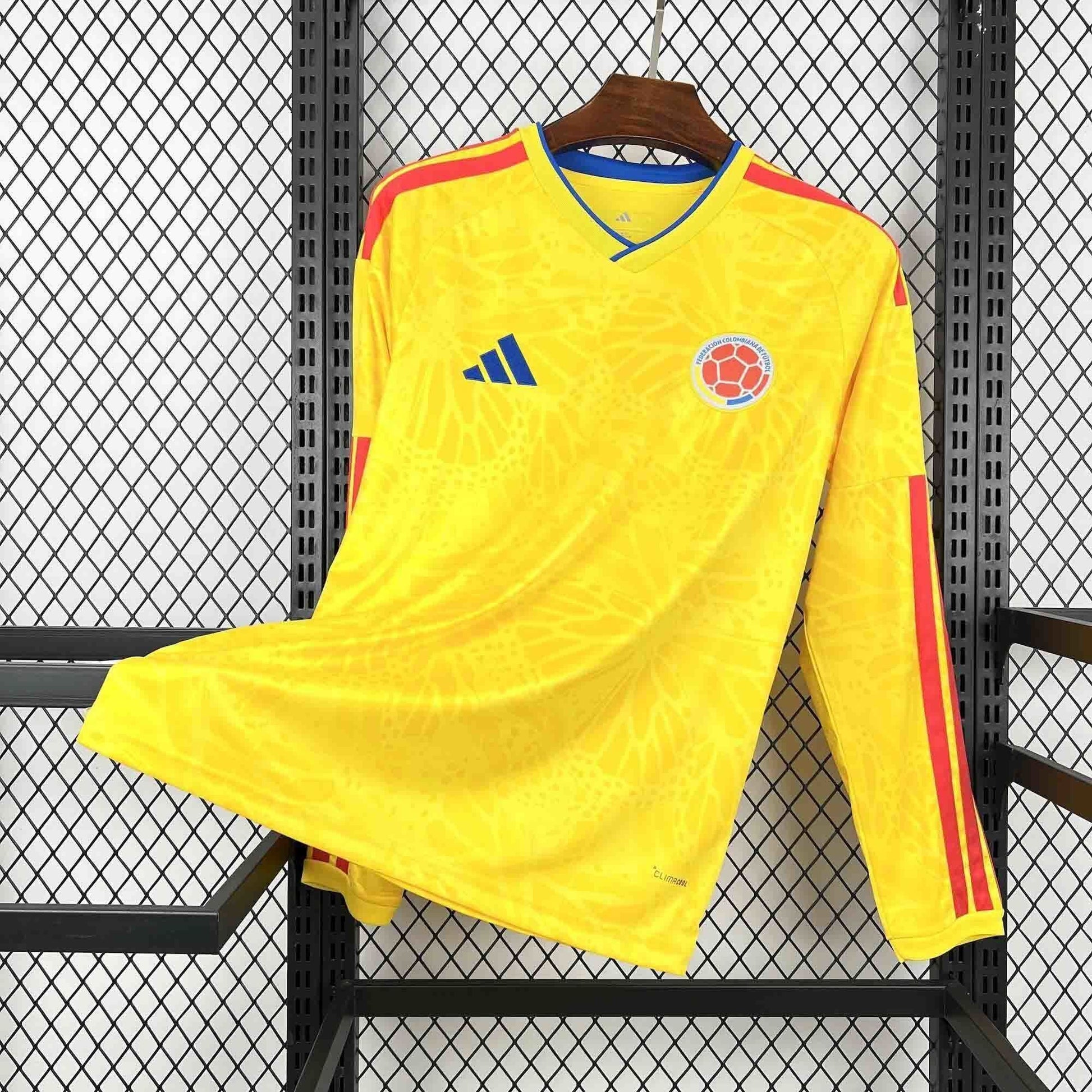 Maillot Colombie Manche Longue Home 2025/2026 Coupe Du Monde — Maillot de football