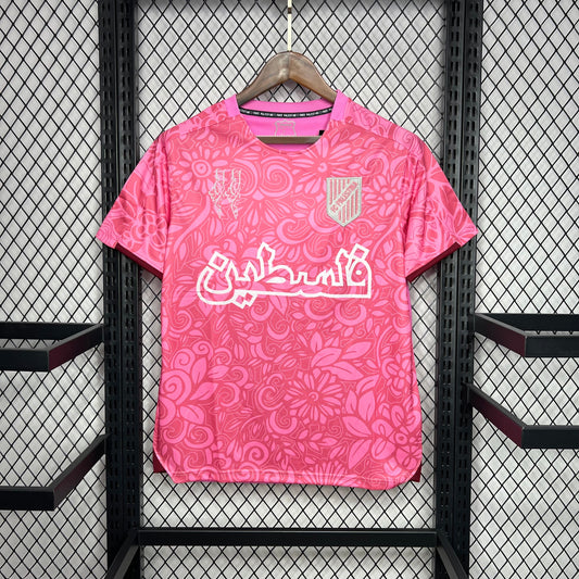 Maillot FC Palestine 2024/2025 Rose — Maillot de football