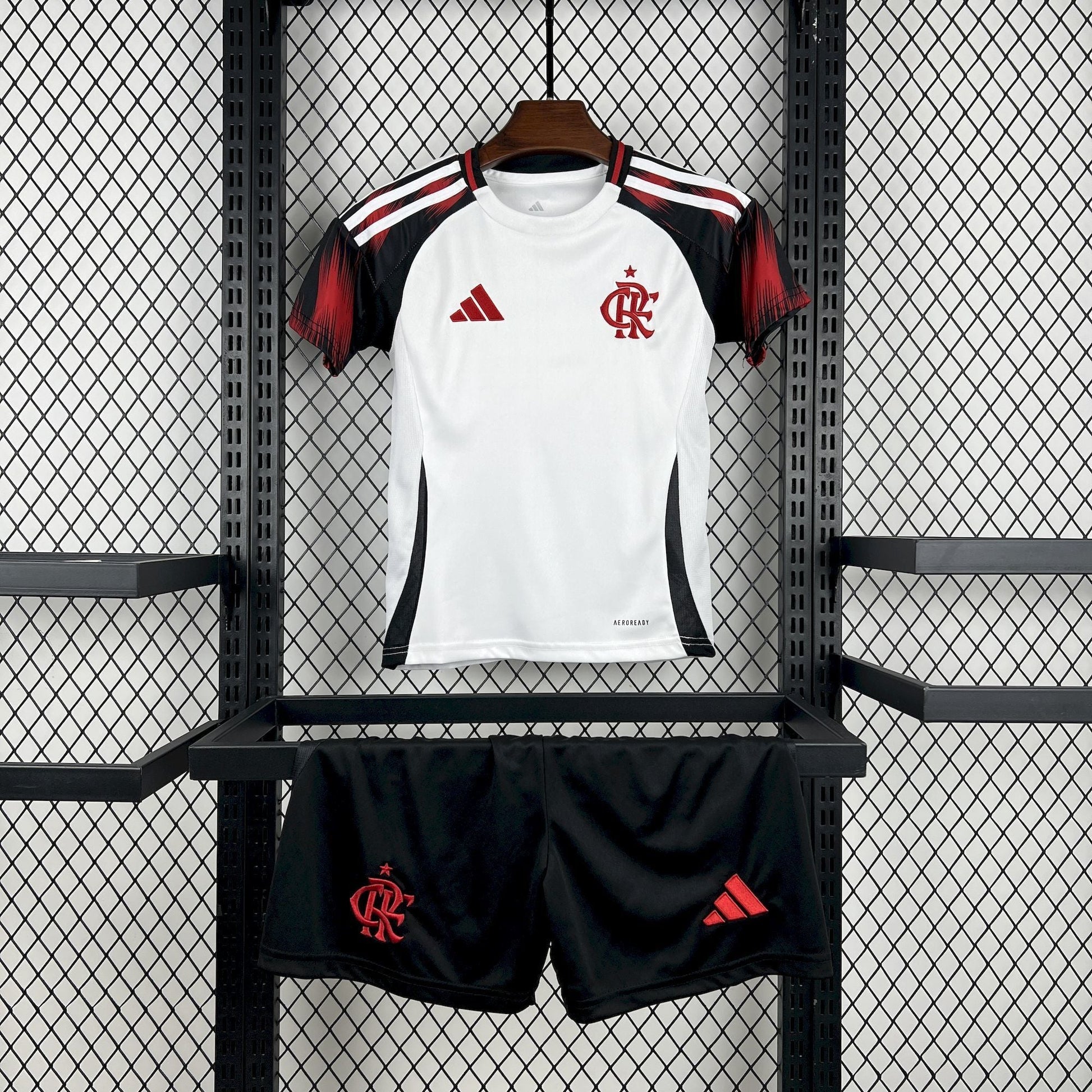 Maillot Flamengo 2026 Version Fans (ENFANTS) + Shorts — Maillot de football
