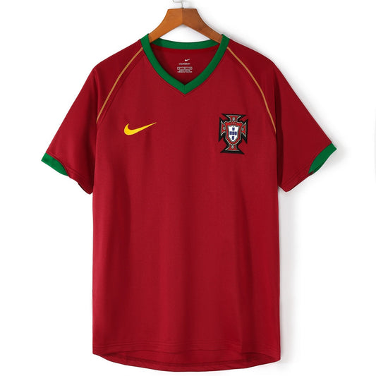 2006 Portugal Domicile maillot Retro — Maillot de football